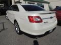 2010 White Platinum Metallic Tri-Coat Ford Taurus SHO AWD  photo #15