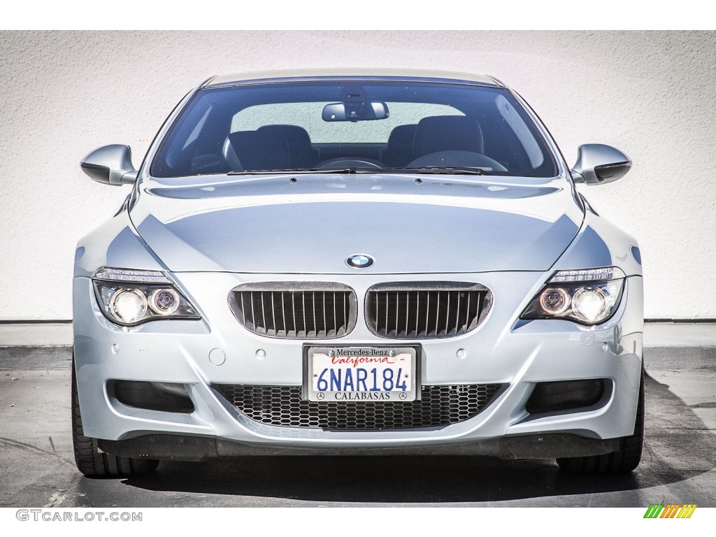 2010 M6 Coupe - Silverstone Metallic / Black photo #2