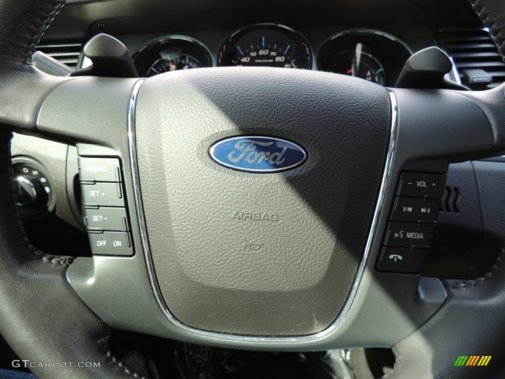 2010 Taurus SHO AWD - White Platinum Metallic Tri-Coat / Charcoal Black photo #22