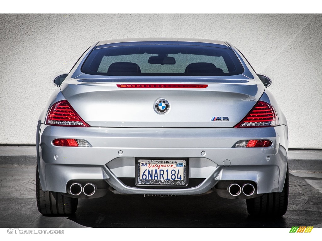 2010 M6 Coupe - Silverstone Metallic / Black photo #3