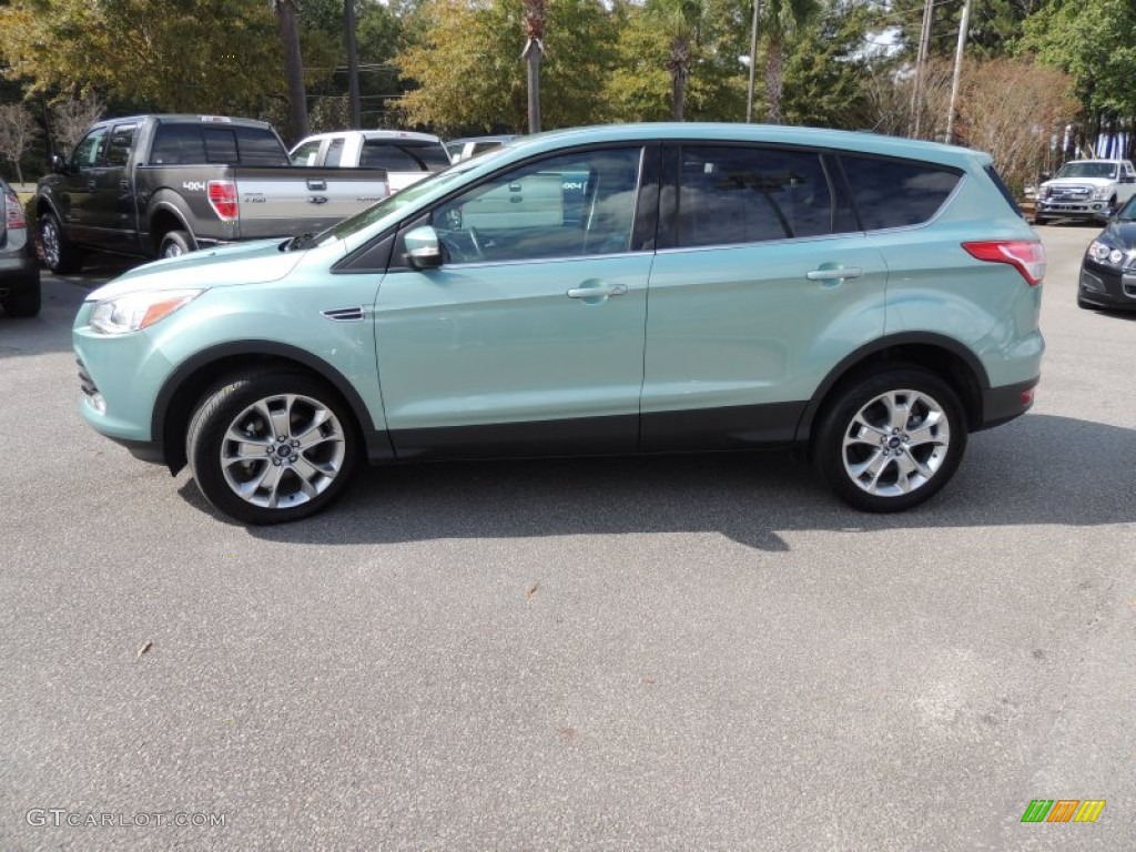 2013 Escape SEL 1.6L EcoBoost - Frosted Glass Metallic / Charcoal Black photo #2