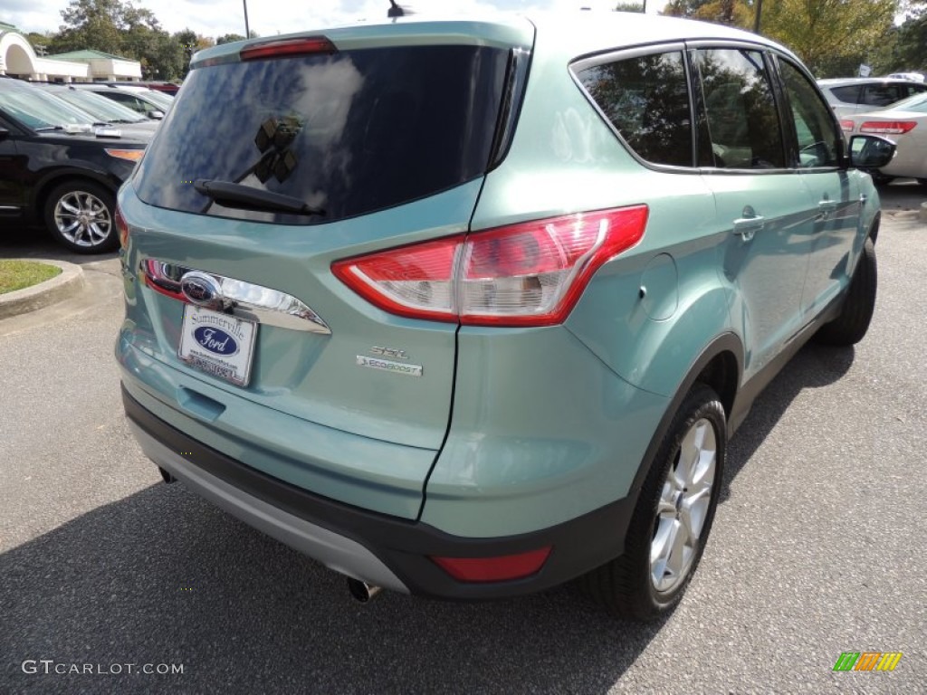 2013 Escape SEL 1.6L EcoBoost - Frosted Glass Metallic / Charcoal Black photo #13