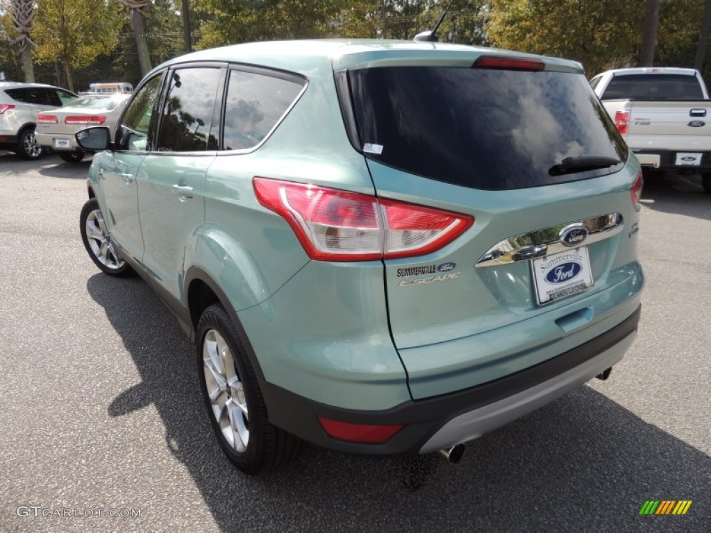 2013 Escape SEL 1.6L EcoBoost - Frosted Glass Metallic / Charcoal Black photo #15