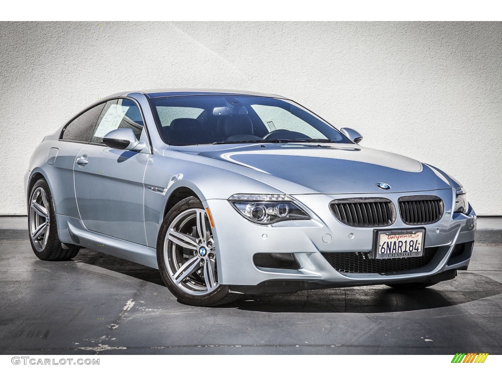 2010 M6 Coupe - Silverstone Metallic / Black photo #11