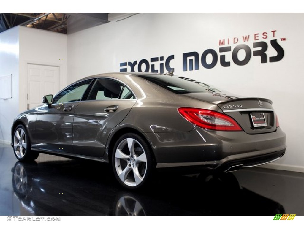 2012 CLS 550 Coupe - Indium Grey Metallic / Black photo #5