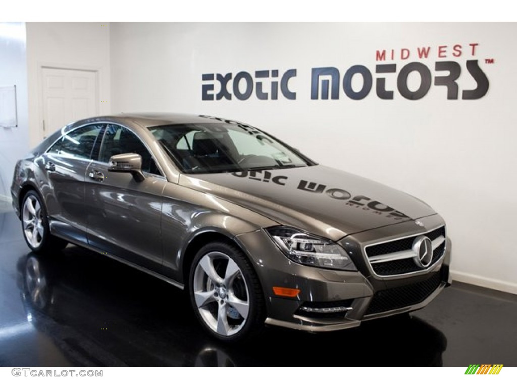 2012 CLS 550 Coupe - Indium Grey Metallic / Black photo #7