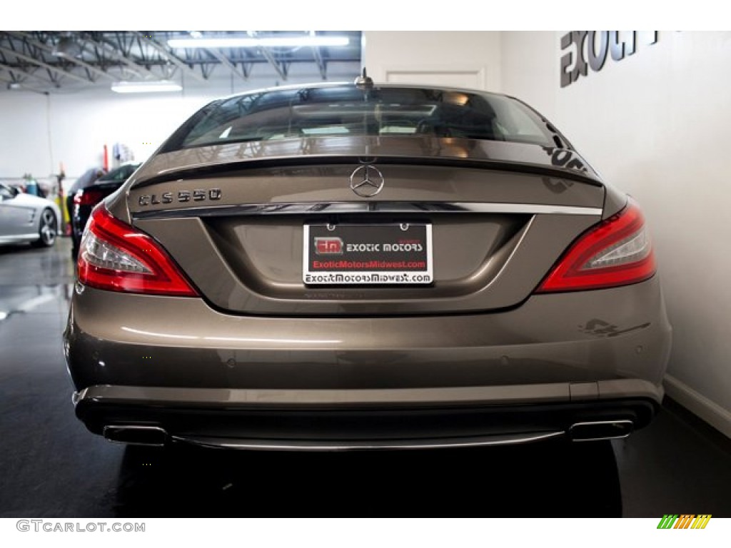 2012 CLS 550 Coupe - Indium Grey Metallic / Black photo #12