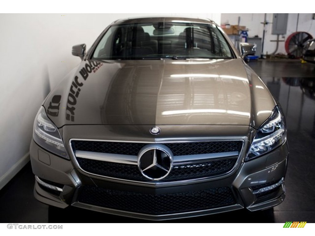 2012 CLS 550 Coupe - Indium Grey Metallic / Black photo #13