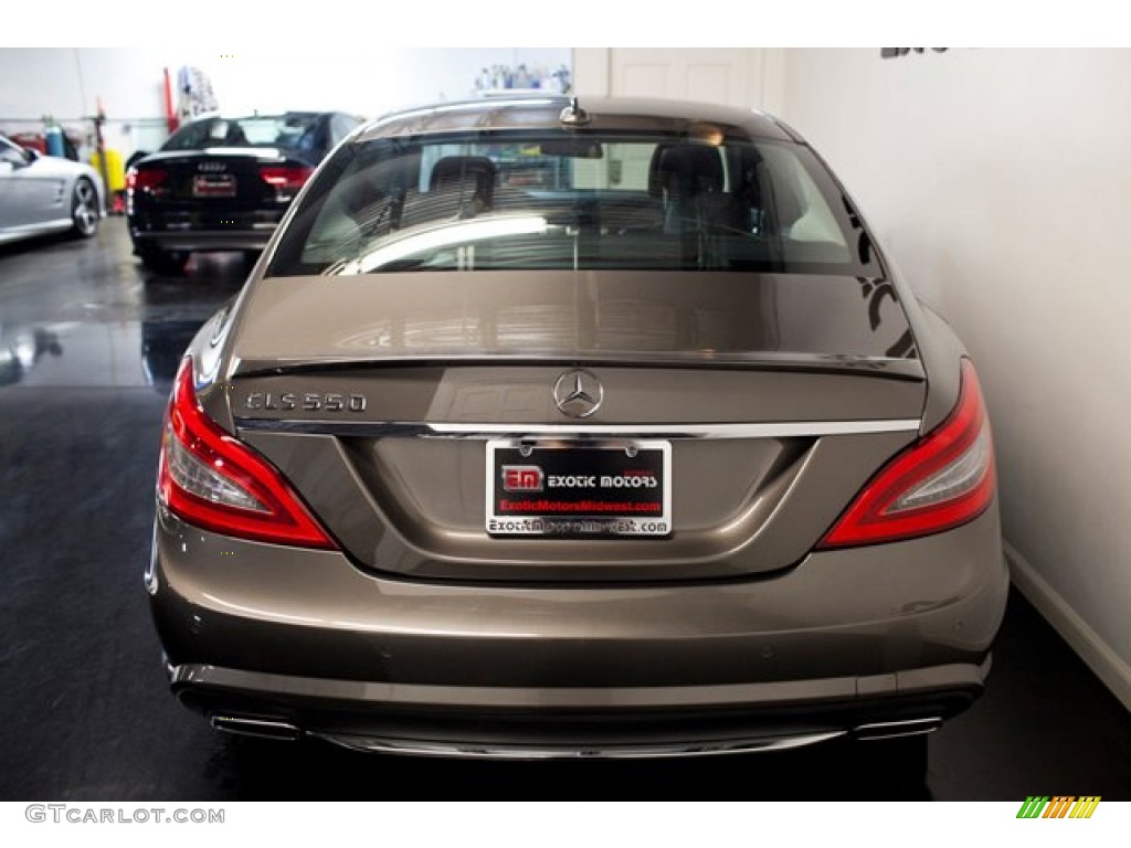 2012 CLS 550 Coupe - Indium Grey Metallic / Black photo #14