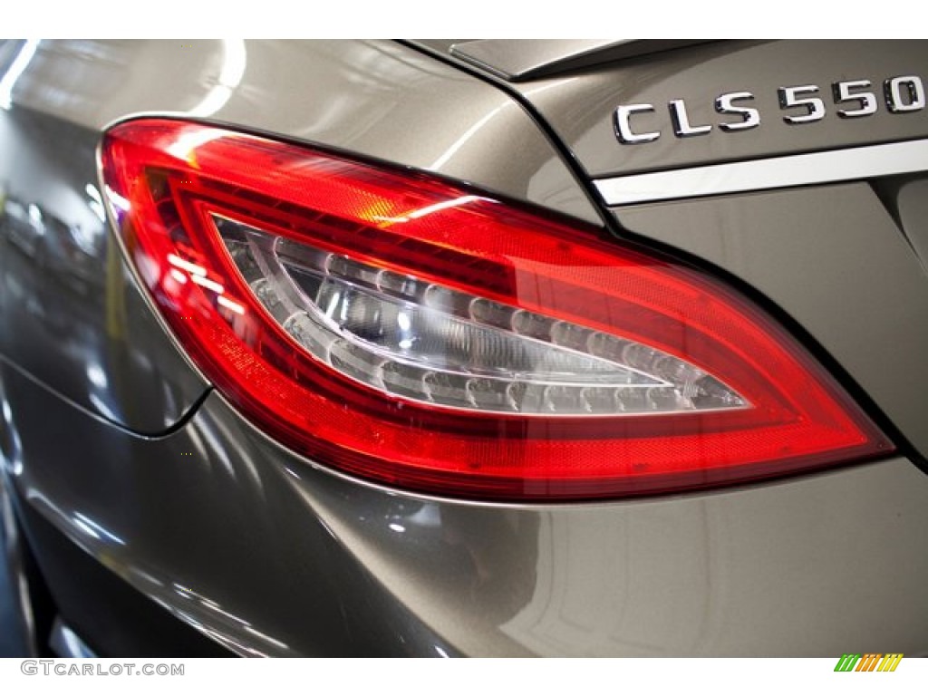 2012 CLS 550 Coupe - Indium Grey Metallic / Black photo #26