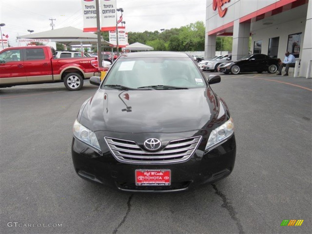 2007 Camry Hybrid - Black / Ash photo #2