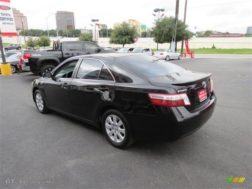 2007 Camry Hybrid - Black / Ash photo #5