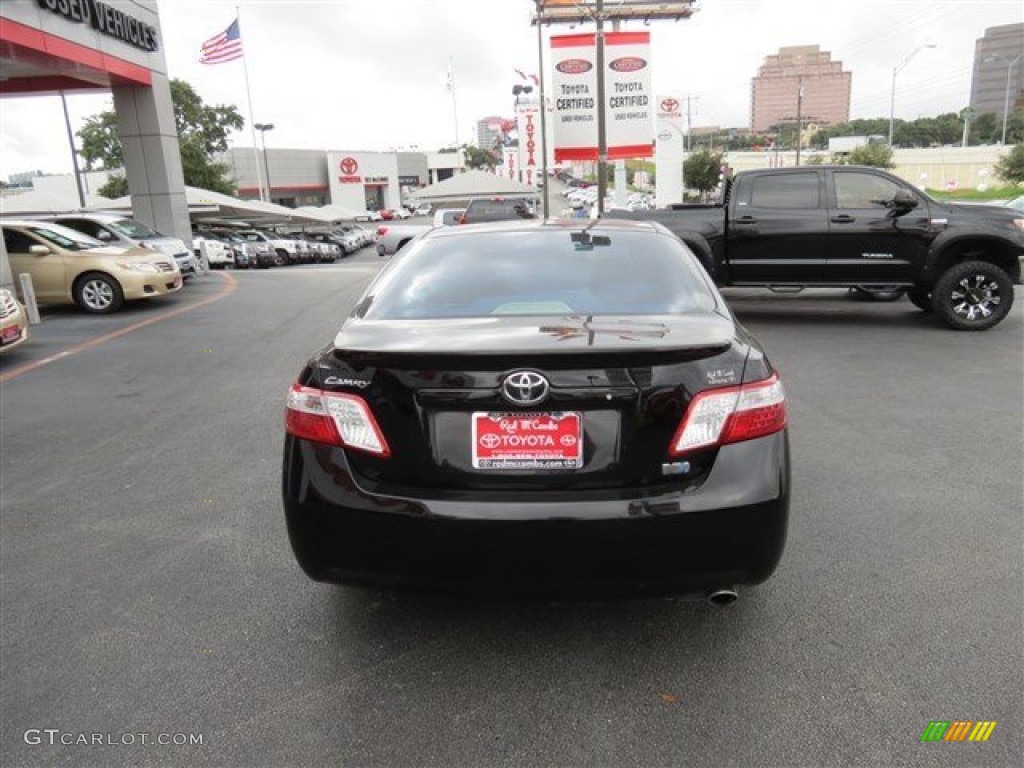 2007 Camry Hybrid - Black / Ash photo #6