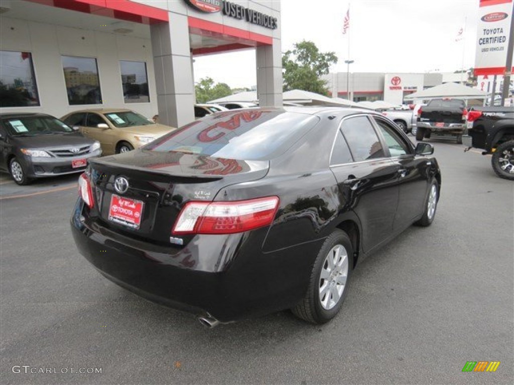 2007 Camry Hybrid - Black / Ash photo #7