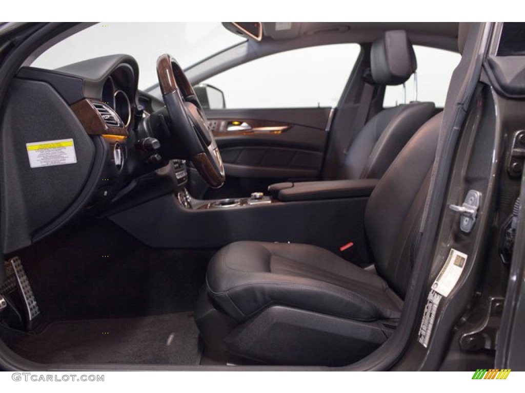2012 CLS 550 Coupe - Indium Grey Metallic / Black photo #39