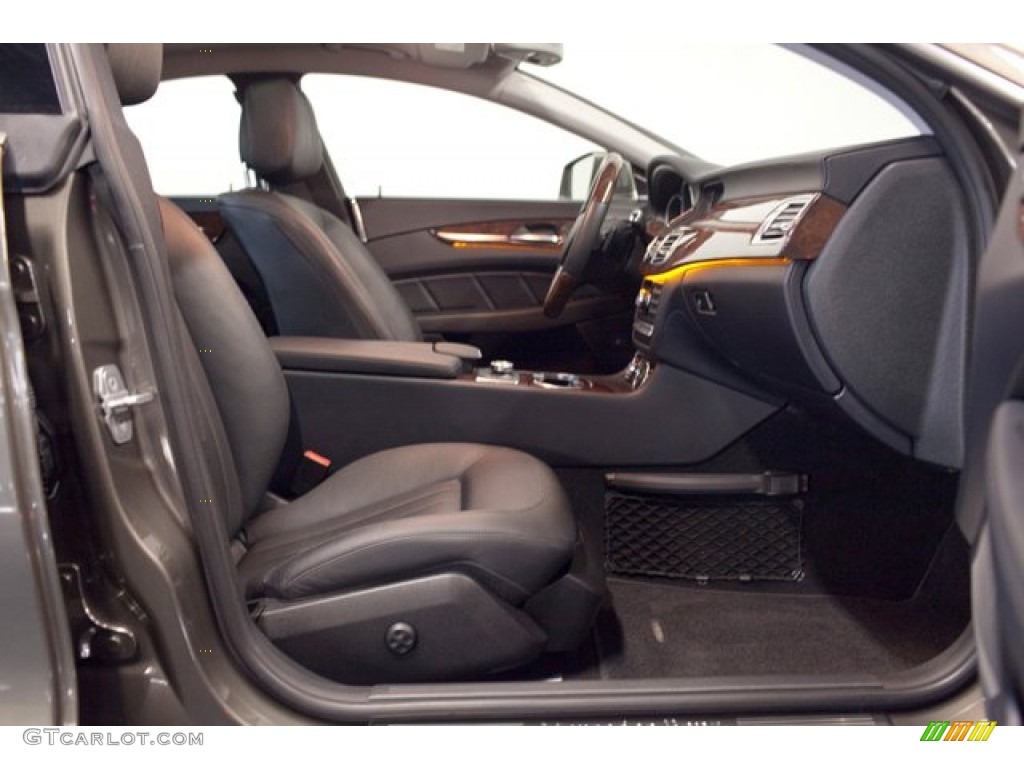 2012 CLS 550 Coupe - Indium Grey Metallic / Black photo #40