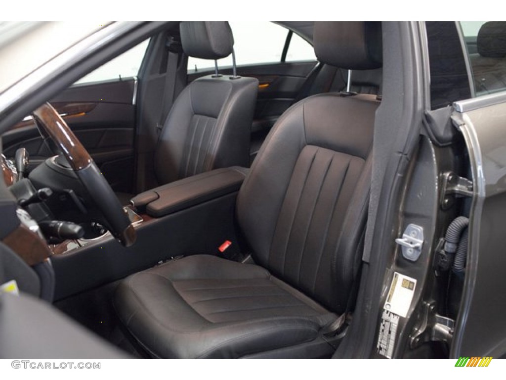2012 CLS 550 Coupe - Indium Grey Metallic / Black photo #41