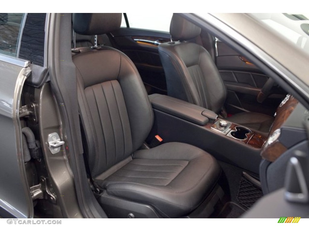 2012 CLS 550 Coupe - Indium Grey Metallic / Black photo #42