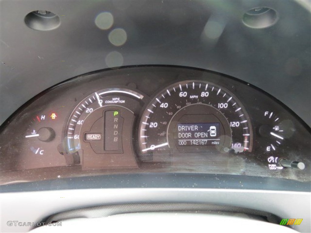 2007 Camry Hybrid - Black / Ash photo #16