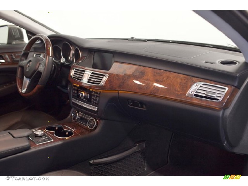 2012 CLS 550 Coupe - Indium Grey Metallic / Black photo #44