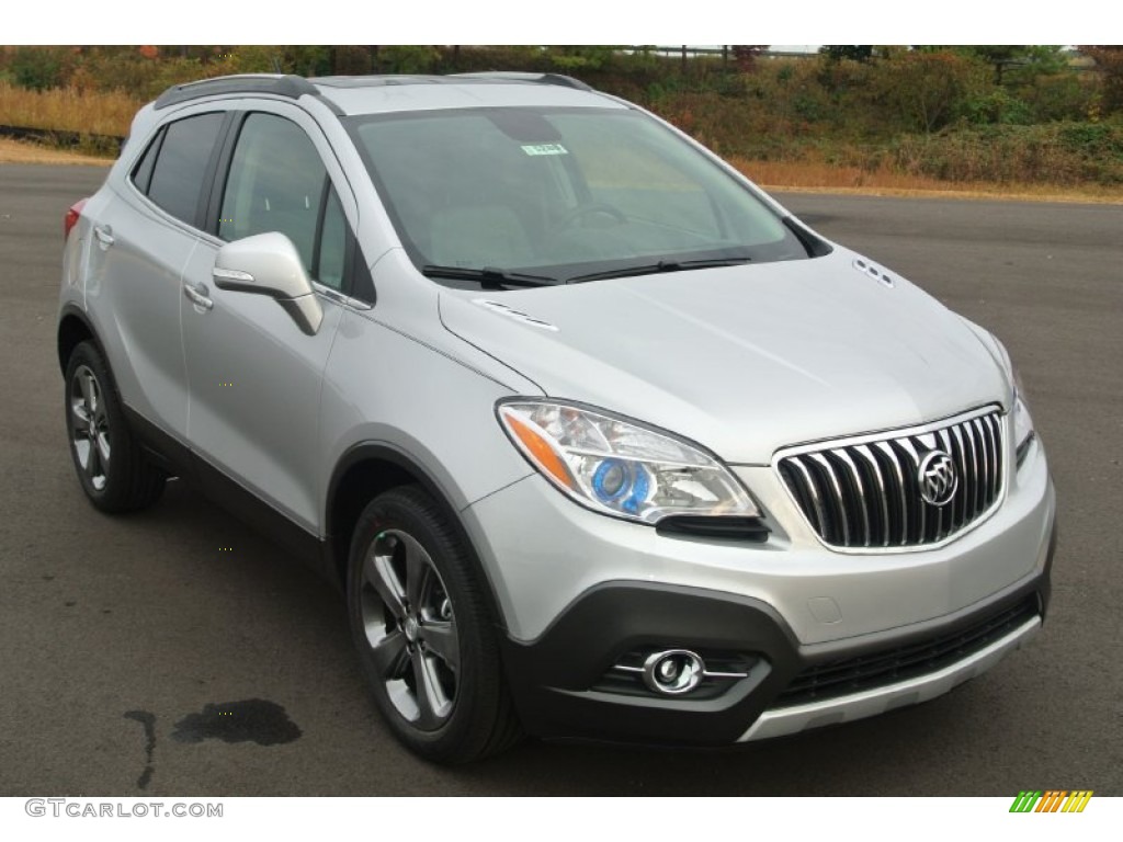 Quicksilver Metallic 2014 Buick Encore Leather Exterior Photo #87435914