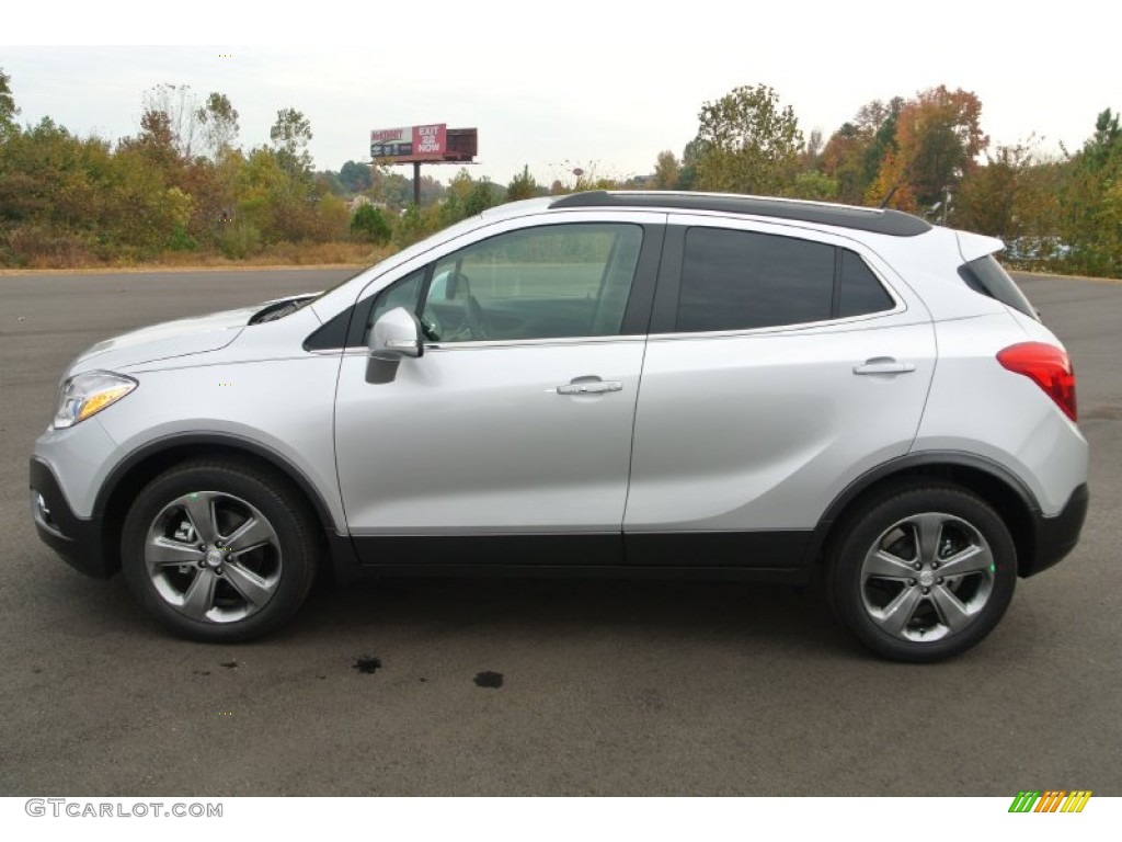 Quicksilver Metallic 2014 Buick Encore Leather Exterior Photo #87435959