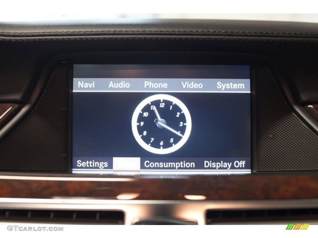 2012 CLS 550 Coupe - Indium Grey Metallic / Black photo #56