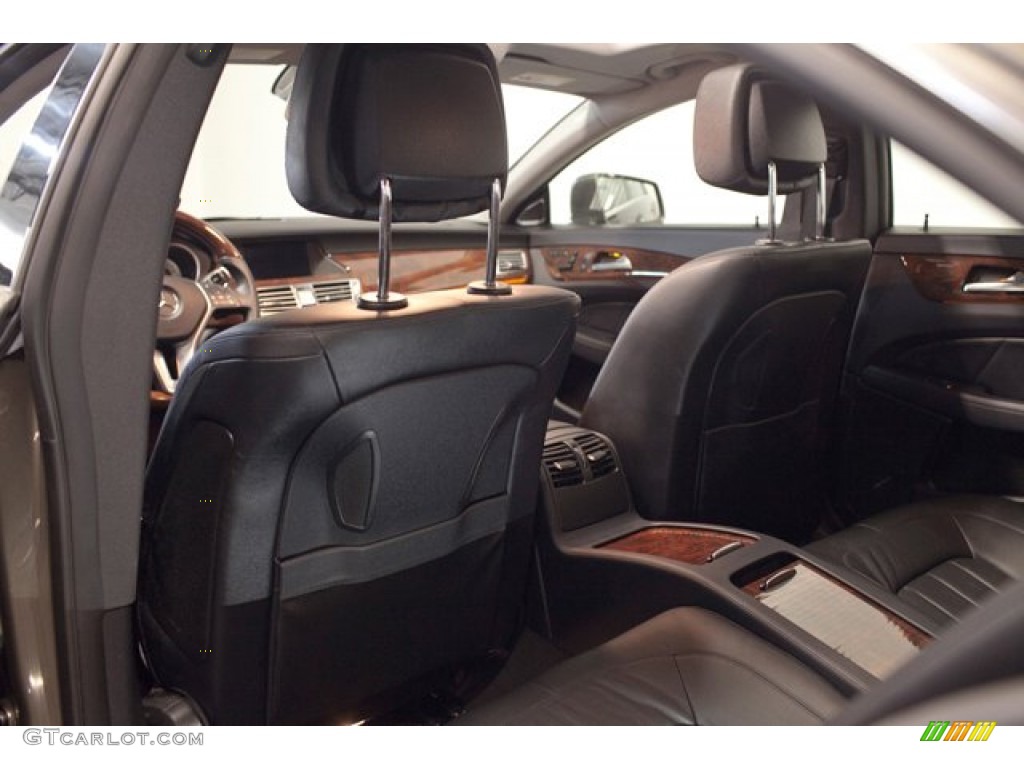 2012 CLS 550 Coupe - Indium Grey Metallic / Black photo #68