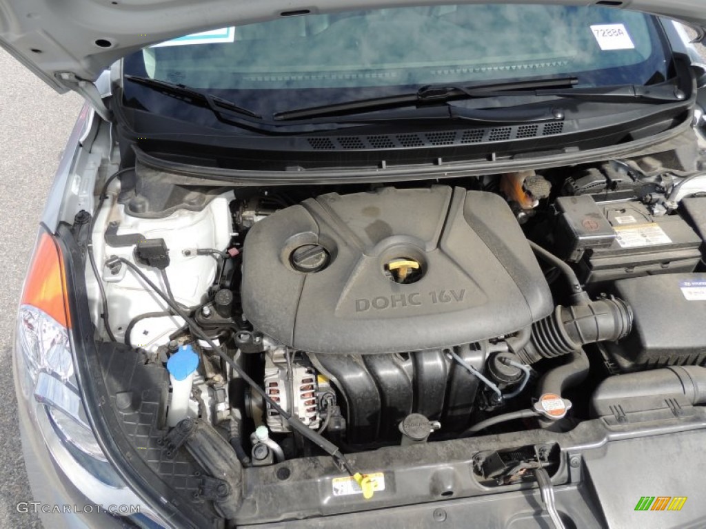 2012 Elantra Limited - Shimmering Silver / Gray photo #19