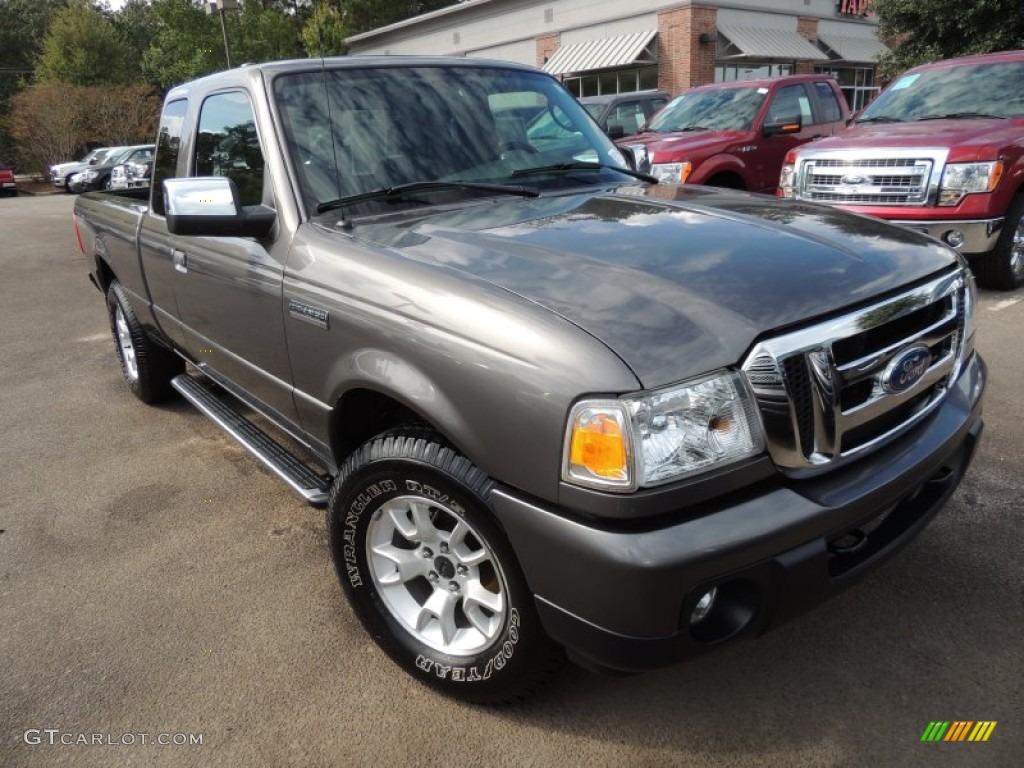 2011 Ranger XLT SuperCab 4x4 - Dark Shadow Grey Metallic / Medium Dark Flint photo #1