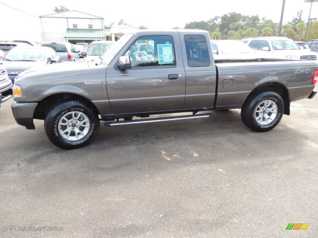 2011 Ranger XLT SuperCab 4x4 - Dark Shadow Grey Metallic / Medium Dark Flint photo #2