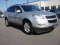 2010 Silver Ice Metallic Chevrolet Traverse LT AWD  photo #6