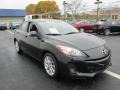 Black Mica 2012 Mazda MAZDA3 s Grand Touring 4 Door Exterior