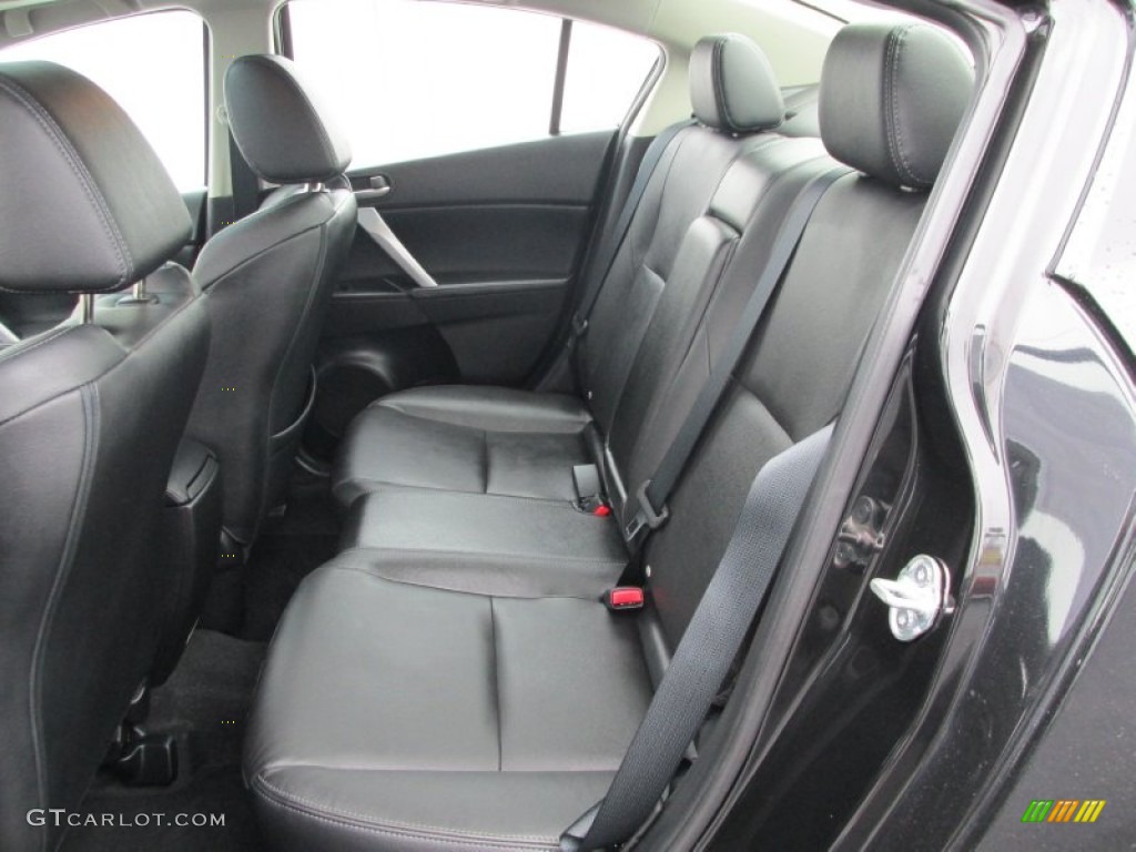 2012 Mazda MAZDA3 s Grand Touring 4 Door Rear Seat Photo #87438683