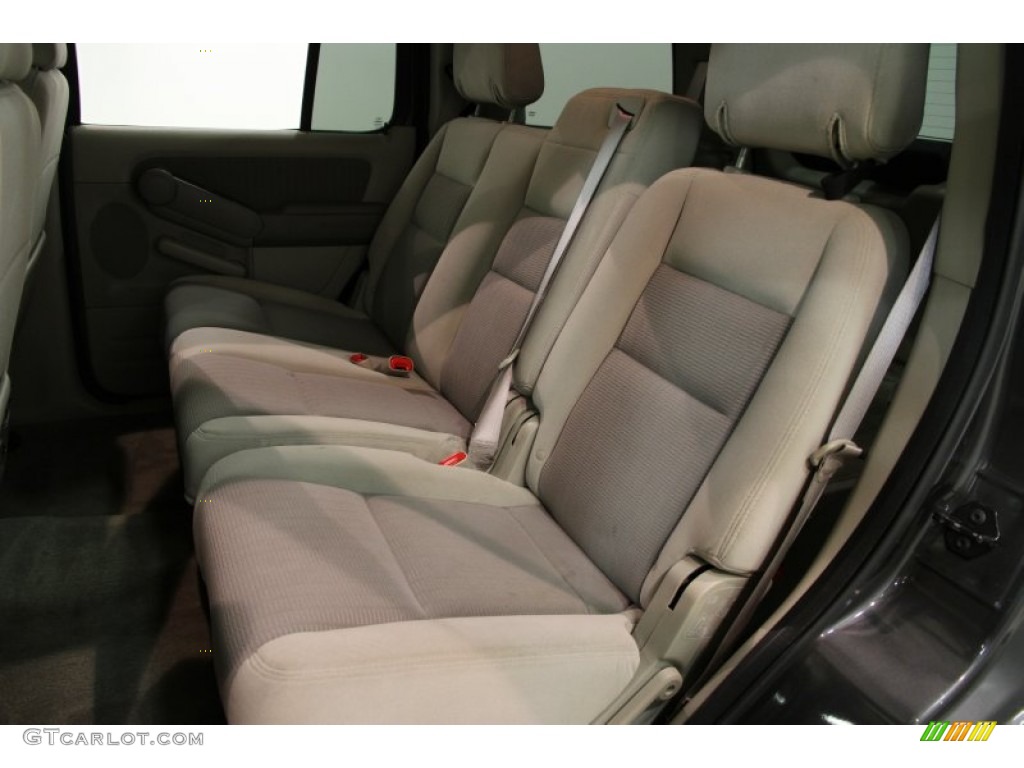 2007 Explorer XLT 4x4 - Carbon Metallic / Stone photo #12
