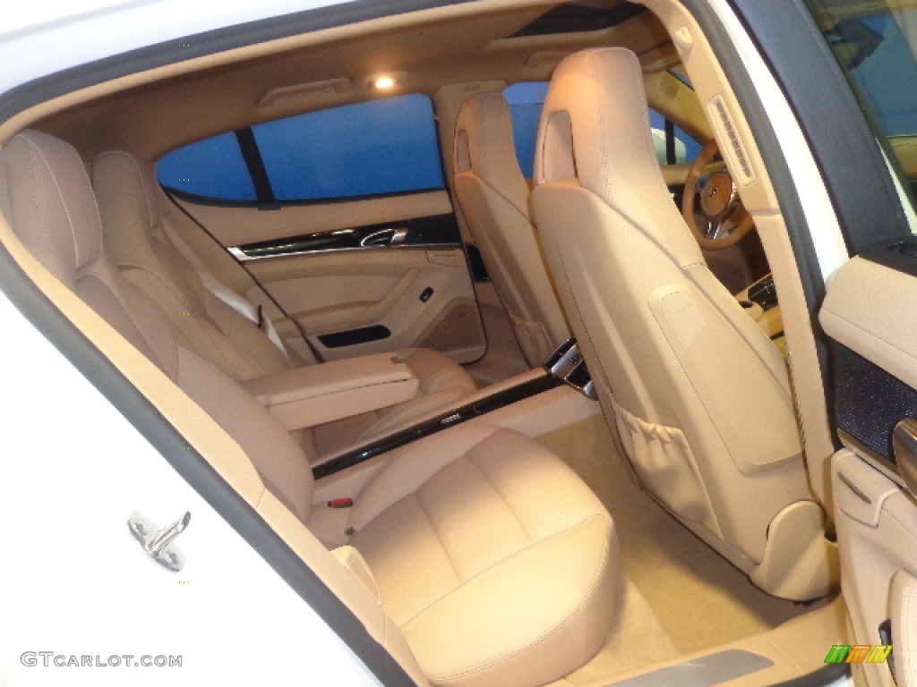 Luxor Beige Interior 2013 Porsche Panamera S Photo #87439829