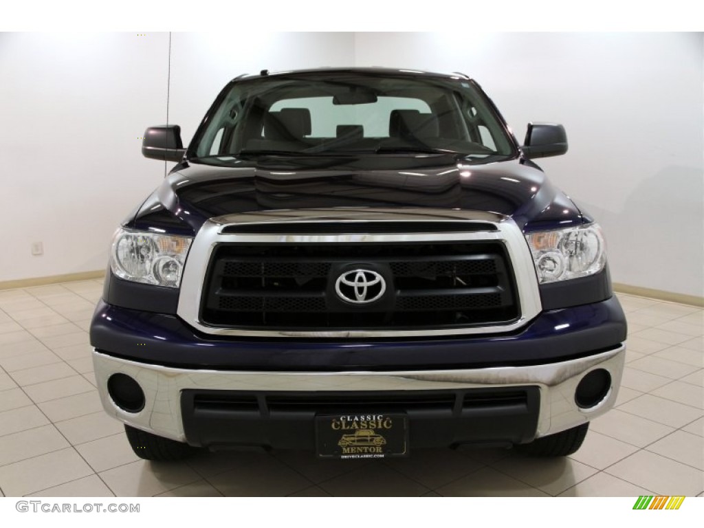 2013 Tundra Double Cab 4x4 - Nautical Blue Metallic / Graphite photo #2