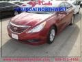 2014 Venetian Red Hyundai Sonata GLS  photo #1