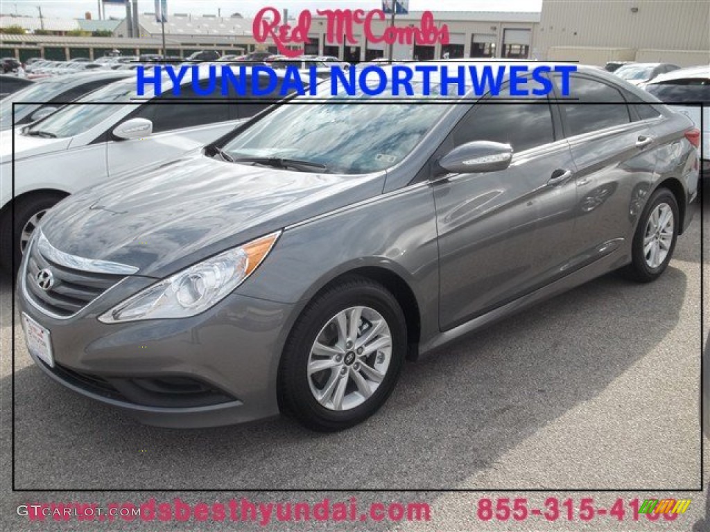 2014 Sonata GLS - Harbor Gray Metallic / Gray photo #1