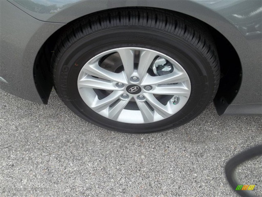 2014 Sonata GLS - Harbor Gray Metallic / Gray photo #2