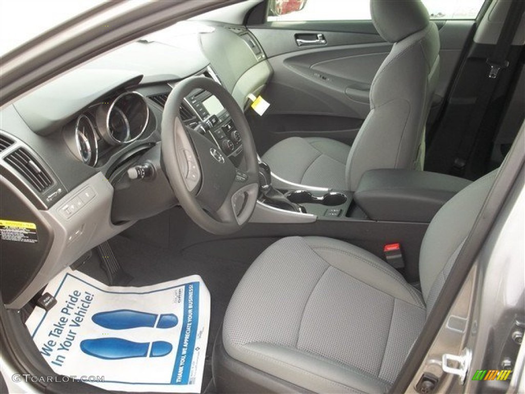 2014 Sonata GLS - Harbor Gray Metallic / Gray photo #3