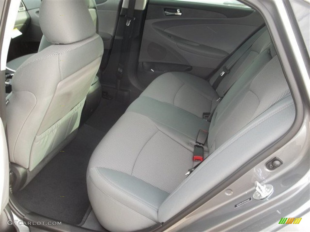 2014 Sonata GLS - Harbor Gray Metallic / Gray photo #4