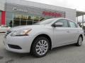 Brilliant Silver Metallic 2013 Nissan Sentra S