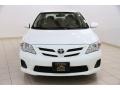 2011 Super White Toyota Corolla LE  photo #2