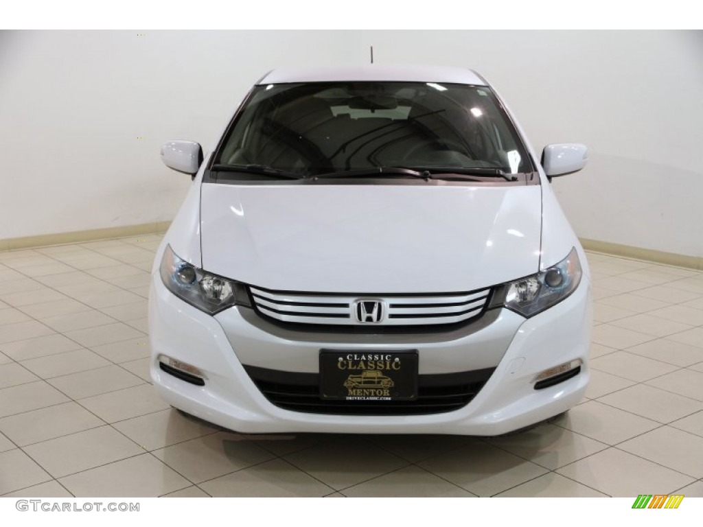 2010 Insight Hybrid EX - Spectrum White Pearl / Gray photo #2
