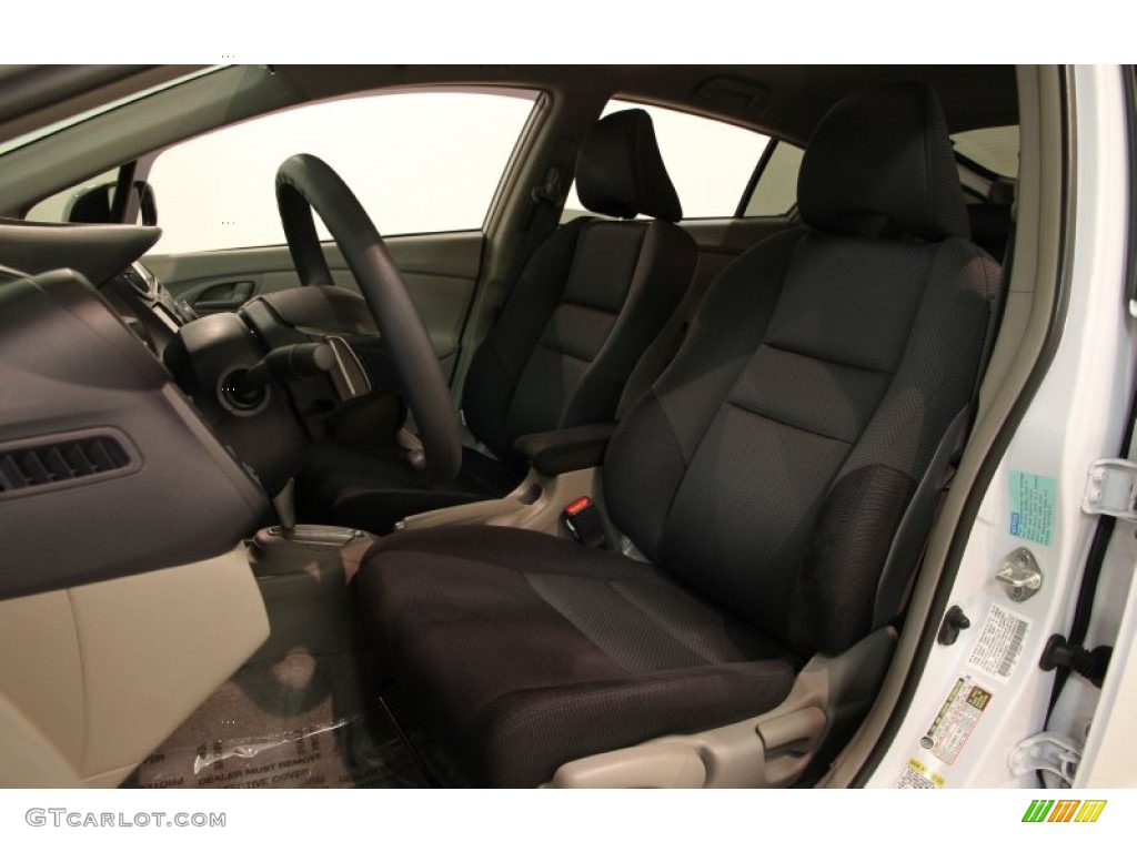 2010 Insight Hybrid EX - Spectrum White Pearl / Gray photo #6