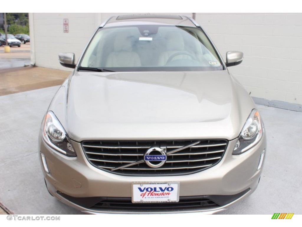 2014 XC60 T6 AWD - Seashell Metallic / Sandstone Beige photo #2