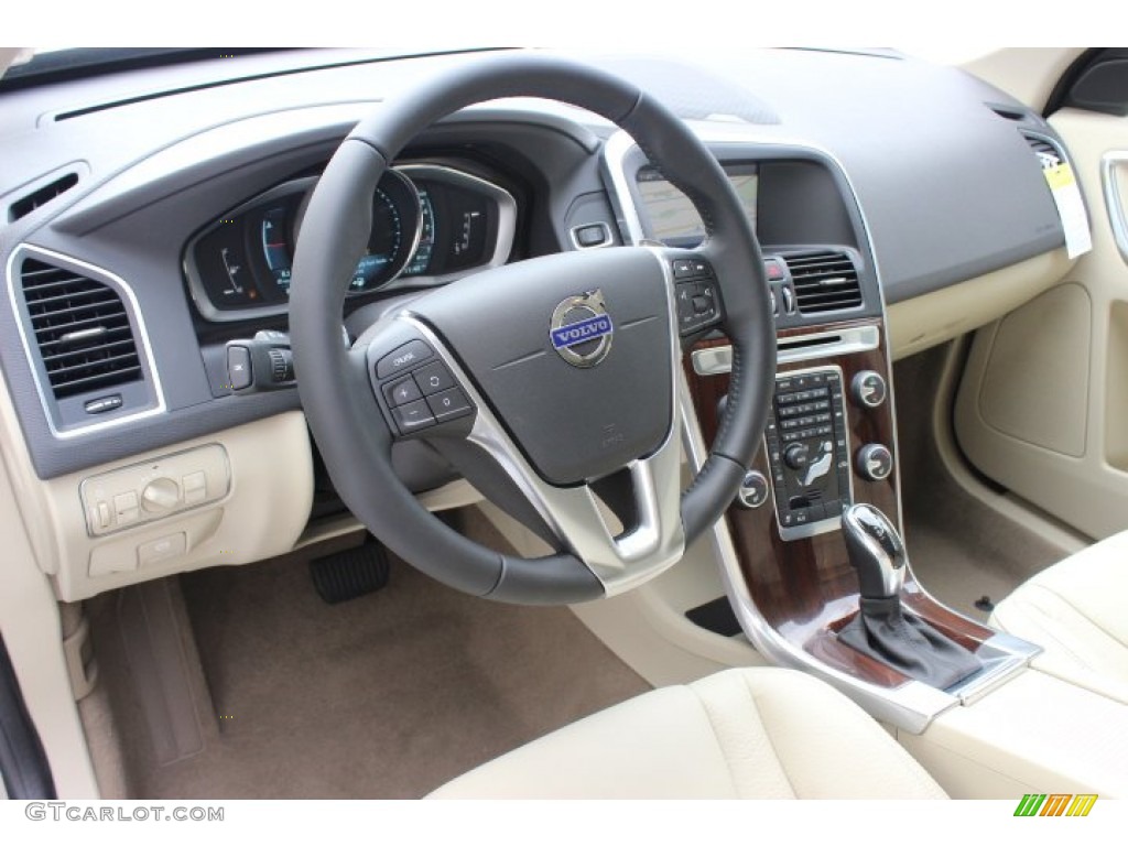 2014 Volvo XC60 T6 AWD Sandstone Beige Dashboard Photo #87442757