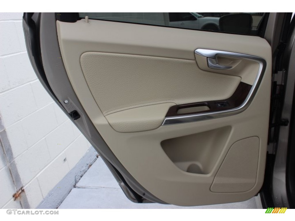 2014 Volvo XC60 T6 AWD Sandstone Beige Door Panel Photo #87443015