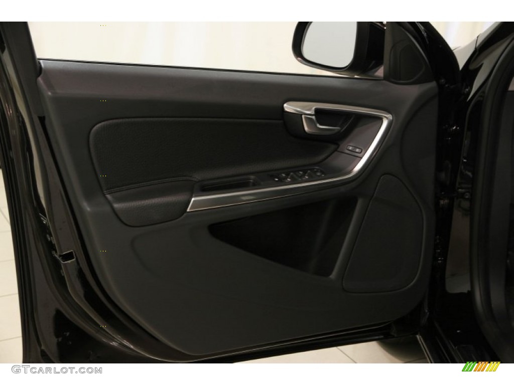 2012 S60 T5 - Ember Black Metallic / Off Black/Anthracite Black photo #4